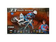 11 x 17 in. Josh Grant Autographed Motocross AMA Super Cross Poster
