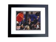 8 x 10 in. Sean Payton Autographed New Orleans Saints Photo with PSA and DNA Authenticity Super Bowl XLIV Champion Black Custom Frame