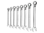GearWrench KDT 9543 Metric Reversible Combination Ratcheting Wrench Set 12 Point