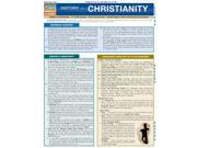 BarCharts 9781423214229 History Of Christianity Quickstudy Easel