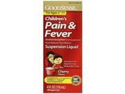 Good Sense Acetaminophen Childrens Pain Reliever Oral Suspension Liquid Cherry Flavor 160 mg 4 fl. Oz.