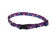 Coastal Pet 06321 A SPW12 .38 in. Adjustable Paws Nylon Collar Adjust 8 12 in