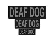Dogline N0237 S M Deaf Dog Removable Side Patches For Unimax Alpha Harnesses Small Medium