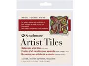 Strathmore ST105 971 4 in. x 4 in. Watercolor Artist Tiles
