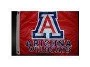 JTD Enterprises GCUFL AZW 12 x 18 in. Arizona Wildcat Golf Cart Flag
