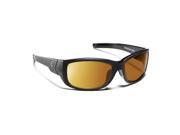7eye by Panoptx Dillon Glossy Black Frame with SharpView Polarized Copper Sunglass