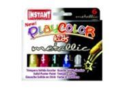 Jack Richeson Playcolor Water Soluble Easy To Use Standard Solid Tempera Paint Stick Set 6