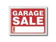 Bazic Products S 3 24 BAZIC 9 in. X 12 in. Garage Sale Sign Case of 24