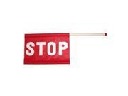 Olympia Sports SF070M 13 in. x 20 in. Wand Type Stop Sign Olympia Sports SF070M 13 in. x 20 in. Wand Type Stop Sign