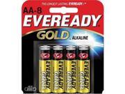 Energizer Battery A91BP 8 AA Gold Eveready Battery 8 Pack