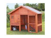 TRIXIE Pet Products 62336 Rabbit Hutch With Gabled Roof