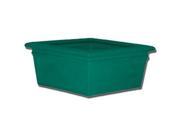 Plastics RSP24 Low Profile Square Planter 21.25 x 21.25 in.