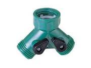 Mintcraft GC5113L Plastic Y Hose Connector With Shut Off