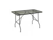Benzara 29045 Gorgeous Metal Folding Outdoor Table