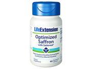 Life Extension 1432 Optimized Saffron with Satiereal 60 Vegetarian Capsules