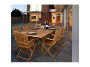 International Home Miami SC HAMBURG Amazonia Teak Hamburg 9 pc Teak Dining Set