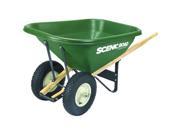 Scenic Road Mfg G8 2K 8 cu. ft. Heavy Duty Wheelbarrow Green