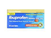 GoodSense Ibuprofen Pain Reliever Fever Reducer Tablets 200 mg 100 Count