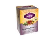 Yogi Tea Herbal Teas Egyptian Licorice 16 tea bags 1768