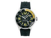 3H Italia DPS1GN 52mm Ocean Divers Steel Watch Black With Yellow