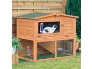 TRIXIE Pet Products 62321 Rabbit Hutch With Peaked Roof Medium