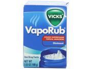 Vicks Cough Suppressant Topical Analgesic Ointment 100 g.