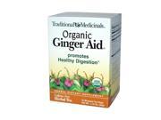 Traditional Medicinals Organic Ginger Aid Herbal Tea 16 Tea Bags Case Of 6