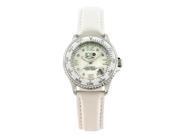 3H Italia L7W 38mm Diamond Watch For Womens White