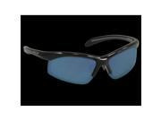 Halo Sports HS8600BB Performance Enhanced Vision Sunglasses Black frame Blue lens
