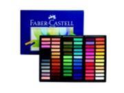 Faber Castell 0.31 x 1.25 in. Creative Studio Non Toxic Square Soft Pastel Set 48