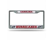 Rico Industries RIC FC8001 Carolina Hurricanes NHL Chrome License Plate Frame