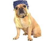 Rubies 886553 Rubies Blue Bandana with Hair S M OR M L