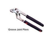 Morris Products 54042 High Leverage Cushion Grip Ergonomic Groove Joint Pliers 10 In.