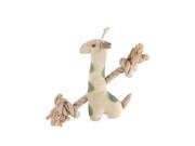 Simply Fido 23854 9 in. Basic Little Gable Giraffe Rope Toy