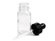 American Educational Products 7 406 3 Gr Flint Bottles French Square With Dropper 30 Ml.