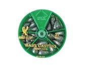 Eagle Claw 02180H 004 Sinker Assortment Bass Casting