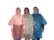 Fox Outdoor 2400EP 50 x 80 in. Adult Emergency Poncho