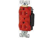 Cooper Wiring 3646460 20A 125V Hospital Receptacles Red