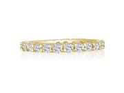 SuperJeweler 18K 4 Ct. U based Diamond Eternity Band