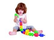 Childcraft Toddler Manipulative Libraries Snap Bead Set