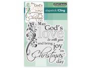 Penny Black PB40411 Cling Stamp 5 x 7 in. Heavenly Love