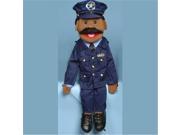 Sunny Toys GS4308B 28 In. Ethnic Dad Policeman Full Body Puppet