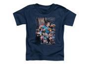 Trevco Superman Action Comics No.1 Short Sleeve Toddler Tee Navy Large 4T