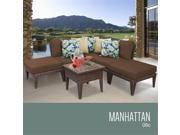 TKC Manhattan 6 Piece Outdoor Wicker Patio Furniture Set