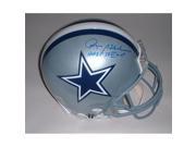 Victory Collectibles VIC 000146 30107 1 Roger Staubach Autographed Dallas Authentic Helmet Double Inscription