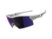 Oakley 09 743 Radar XL Blades Sunglasses Matte White Blue Iridium