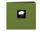 Pioneer Photo Albums MB10CBFN HG 12 x 12 Fabric Frame Scrapbook Herbal Green