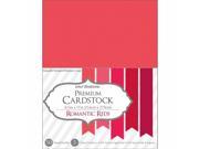 Darice GX220066 Coredinations Value Pack Cardstock Romantic Reds 8.5 x 11 in.