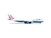 Herpa 200 Scale COMMERCIAL PRIVATE HE555173 Herpa British Airways World Cargo 747 8F 1 200
