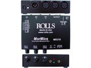 Rolls MX310 MorMics 3 Channel Mic Mixer Combiner